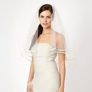 Ribbon Trimmed Veil